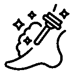 pedicure care icon outline foot beauty vector removebg preview
